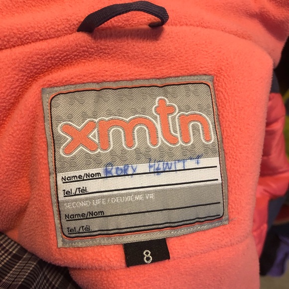 Xmtn winter snow ski coat age 8 girls - Picture 5 of 5